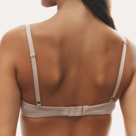 (NWT) H&M - light pink padded soft-cup microfiber bra (38B) - Picture 5 of 7